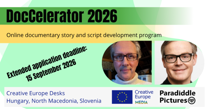 Doccelerator Hu Mk Si Extended Deadline 15 Sept